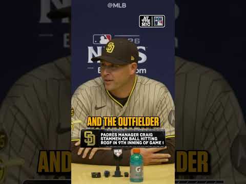 “Unfortunately, it was a bad break for us.” #padres #mlb #baseball #playoffs #brewers