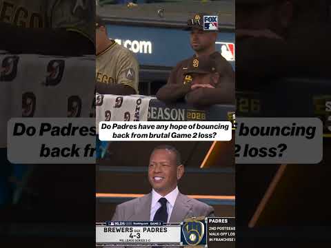 Jeter, A-Rod & Papi react to the wild finish of Padres-Brewers NLDS Game 2