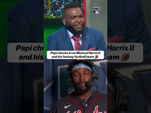 Michael Harris II had a 3-hit game in LA and his fantasy football team dominated 🔥 #MLB #braves