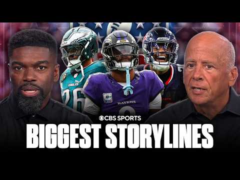 Top 3 NFL Storylines: Lamar Jackson has outside chance to play, Eagles stars need to step up