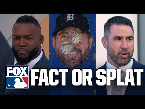 Big Papi & Justin Verlander Take on MESSIEST MLB Trivia Challenge FACT or SPLAT