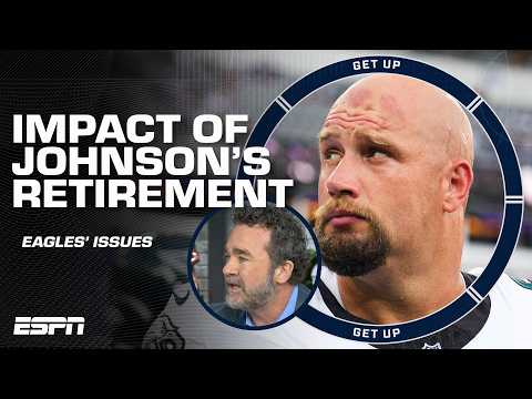 How can the Eagles replace Lane Johnson? 🤔 ’IT’S IMPOSSIBLE!’ – Jeff Saturday | Get Up