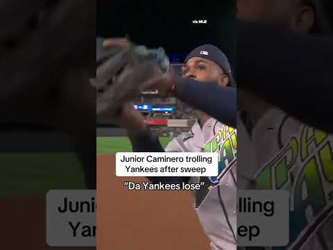 The Rays complete the sweep of the Yankees