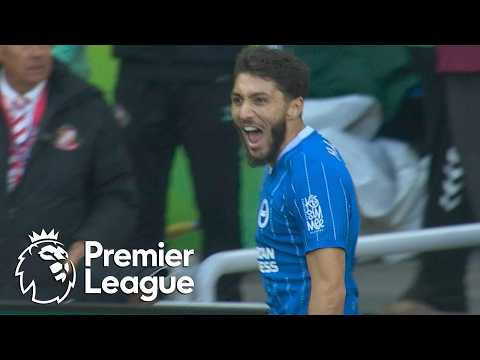 Jaouen Hadjam makes it 2-0 for Brighton against Sunderland | Premier League | NBC Sports