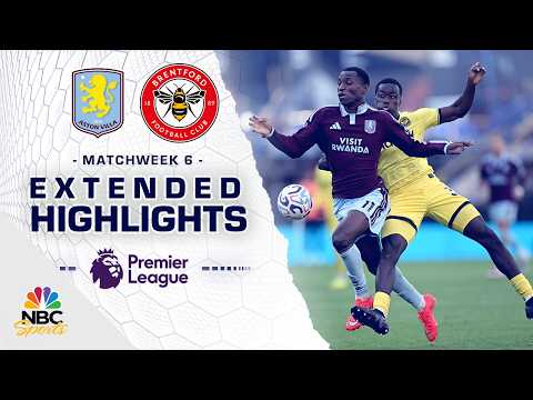 Aston Villa v. Brentford | PREMIER LEAGUE HIGHLIGHTS | 10/10/2026 | NBC Sports