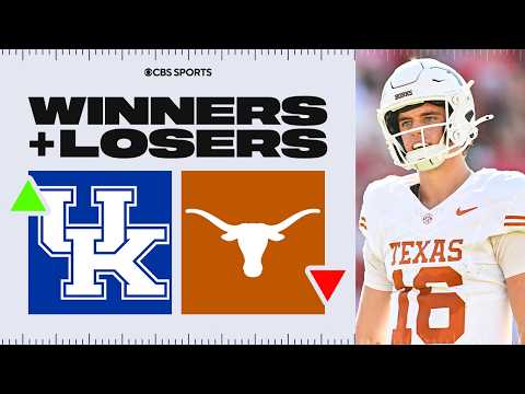 College Football Week 6 Winners & Losers: Kentucky stuns LSU, Texas blows lead, Oregon loses & MORE