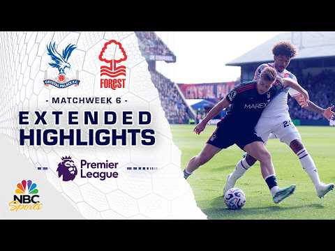 Crystal Palace v. Nottingham Forest | PREMIER LEAGUE HIGHLIGHTS | 10/11/2026 | NBC Sports