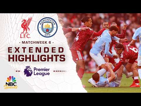 Liverpool v. Manchester City | PREMIER LEAGUE HIGHLIGHTS | 10/11/2026 | NBC Sports