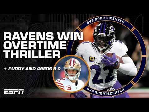 Ravens beat Falcons in OT 😤 49ers stay unbeaten + Commanders’ blunder | SC with SVP