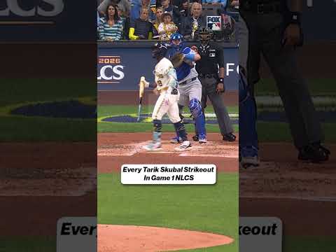 EVERY Tarik Skubal Strikeout from Game 1 ⚾️ #tarikskubal #dodgers #mlb #baseball #nlcs