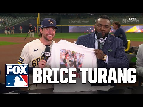 Brice Turang Joins Derek Jeter, Big Papi & A-Rod to Break Down Brewers’ Game 1 NLCS Win over Dodgers