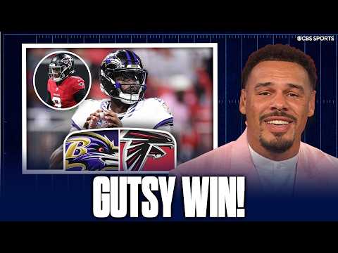 Ravens escape Falcons in OT behind Tyler Huntley’s heroics | Michael Penix Jr. exits with injury