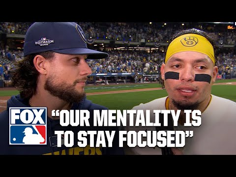 William Contreras Reacts to Brewers Taking 2-0 Lead Over Dodgers and His Big Day at the Plate