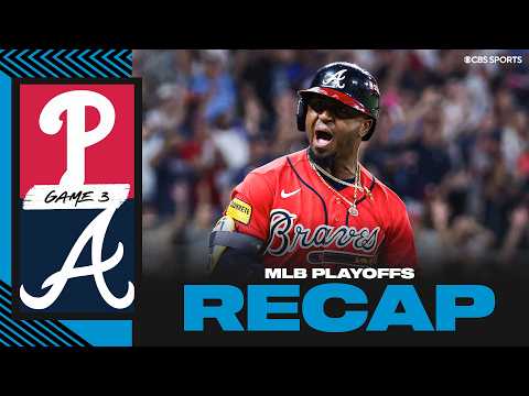 Braves eliminate Phillies in Game 3 to advance to NLDS vs Dodgers