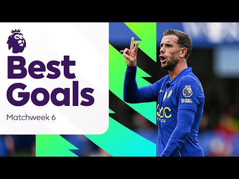 Best goals from Matchweek 6 (2026-27) | Premier League | NBC Sports